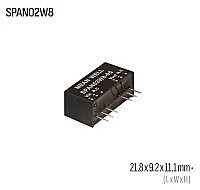 Meanwell SPAN02W8-15 2W 15VDC Dönüştürücü - 1