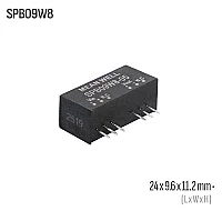 Meanwell SPB09W8-05 9W 5VDC Dönüştürücü - 1