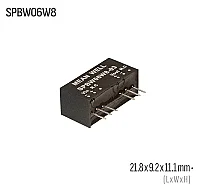 Meanwell SPBW06W8-15 6W 15VDC Dönüştürücü - 1