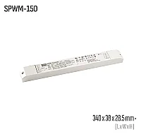 Meanwell SPWM-150-24-DA2Q 150W 24VDC Led Sürücü - 1