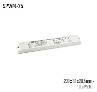 Meanwell SPWM-75-24-DA2Q 75W 24VDC Led Sürücü - 1