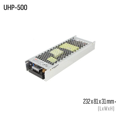 Meanwell UHP-500-55 500W 55VDC Kapalı Kasa AC/DC Güç Kaynağı - 1