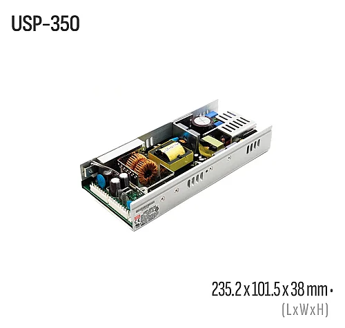 Meanwell USP-350-3.3 350W 3.3VDC Kapalı Kasa AC/DC Güç Kaynağı - 1