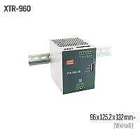 Meanwell XTR-960-24 960W 24VDC DIN Ray AC/DC Güç Kaynağı - 1