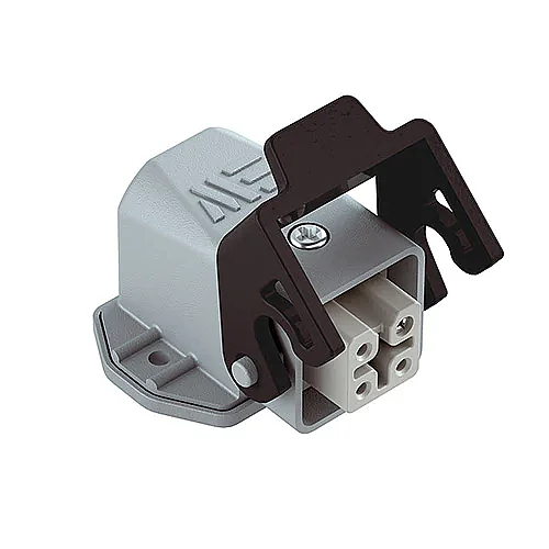 Mete Enerji 403003 4x10A Çoklu Eğik Geçişli Makine Prizi - 1