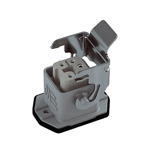 Mete Enerji 403010S 5X10A Çoklu Makine Priz Metal Mandallı - 1