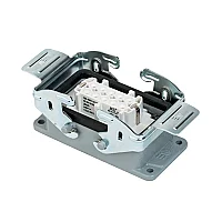 Mete Enerji 403020S 10X16A Çoklu Makine Priz Metal Mandallı - 1