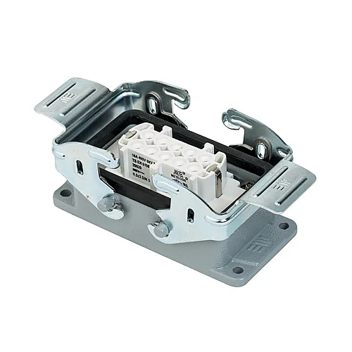 Mete Enerji 403020S 10X16A Çoklu Makine Priz Metal Mandallı - 1