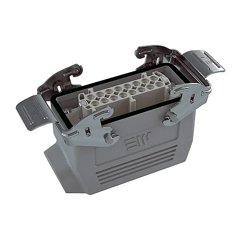 Mete Enerji 403035S 16X16A Çoklu Uzatma Priz Contalı Metal Mandallı - 1
