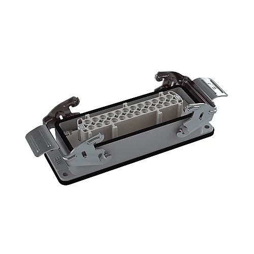 Mete Enerji 403040S 24X16A Çoklu Makine Priz Metal Mandallı - 1