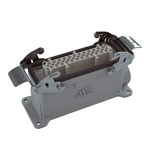 Mete Enerji 403046S 24X16A Çoklu Duvar Priz Metal Mandallı - 1