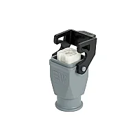Mete Enerji 403078 5x10A Çoklu Termoplastik Arka Girişli Uzatma Prizi - 1