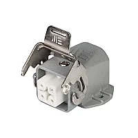 Mete Enerji 403275S 4x10A Çoklu Eğik Geçişli Arka Girişli Makine Prizi - 1