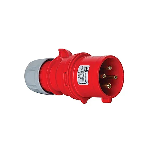 Mete Enerji 406109V 4x32A IP44 Vidalı Düz Fiş - 1