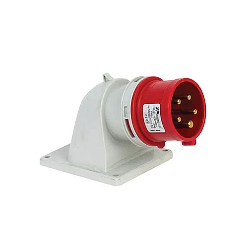 Mete Enerji 406210V 5x16A Eğik IP44 Vidalı Makine Fişi - 1