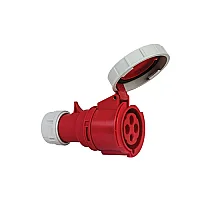 Mete Enerji 406410V 4x32A IP67 Vidalı Uzatma Prizi - 1