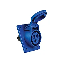 Mete Enerji 406501 3x16A Eğik IP44 Makine Prizi - 1