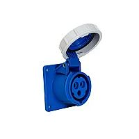 Mete Enerji 406504V 3x16A Düz IP67 Vidalı Makine Prizi - 1