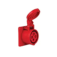 Mete Enerji 406506V 4x16A Düz IP44 Vidalı Makine Prizi - 1
