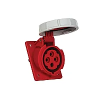 Mete Enerji 406507V 4x16A Eğik IP67 Vidalı Makine Prizi - 1