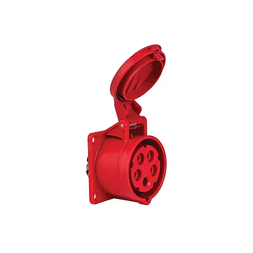 Mete Enerji 406510 5x16A Düz IP44 Makine Prizi - 1