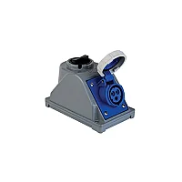 Mete Enerji 406684V 3x16A Şalterli IP67 Vidalı Duvar Prizi - 1