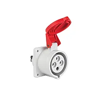 Mete Enerji T13710V 4x32A Düz IP44 Vidalı Makine Prizi - 1