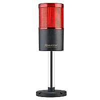 Mucco SNT-7012-C1-1-10U 12-24V AC/DC Flaşörlü Buzzer'sız Tek Katmanlı Yüzey Yığın Işıkları 10cm - Kırmızı - 1