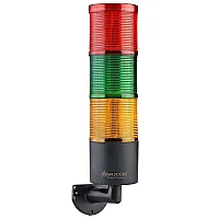Mucco SNT-7012-D3-L 220V AC Döner Işık Buzzer'sız Üç Katmanlı Duvar Yığınlı Işıklar Uzatmasız - 1