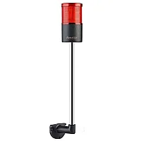 Mucco SNT-7012-F1-1-L-30U 12-24V AC/DC Flaşörlü Buzzer'sız Tek Katmanlı Duvar Işıkları 30cm - Kırmızı - 1