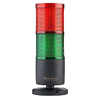 Mucco SNT-7024-S2 24V DC Sabit Işık Buzzer'sız İki Katmanlı Yüzey Yığın Lambaları Uzatmasız - 1