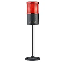 Mucco SNT-7024-SB1-3-20U 12-24V AC/DC Flaşörlü Buzzer'sız Tek Katmanlı 20cm Yüzey Yığın Işıkları - Kırmızı - 1