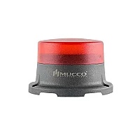 Mucco SNT-M715-S-4 24V AC/DC Flaşörlü Buzzer'lı 70 Serisi Mini Sinyal Fenceri - Kırmızı - 1