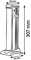 Noas YL05-3001 6W Şarj Edilebilir Söğüt 80 Ledli Işıldak Dimlenebilir 6 Saat Çalışma Süresi IP20 - 3