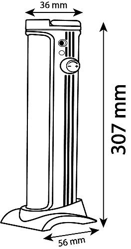 Noas YL05-3001 6W Şarj Edilebilir Söğüt 80 Ledli Işıldak Dimlenebilir 6 Saat Çalışma Süresi IP20 - 3