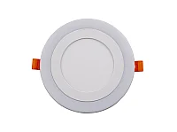 Noas YL11-0600 6+3W Mavi Renk+6500K Beyaz Işık Sıva Altı Slim Led Panel - 1