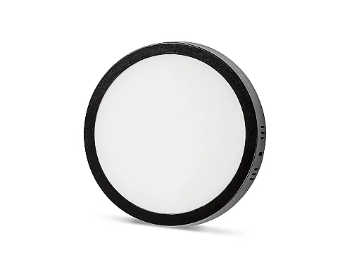 Noas YL14-1801-S 18W 3200K Gün Işığı Siyah Kasa Sıva Üstü Yuvarlak Led Panel - 1