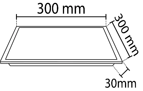 Noas YL15-2201 22W 3200K Gün Işığı Sıva Altı Kare Slim Led Panel - 2