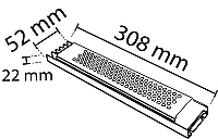Noas YL26-0360 15A (360W) 24V Süper Slim Led Trafosu Yüksek Akım Korumalı IP20 - 2