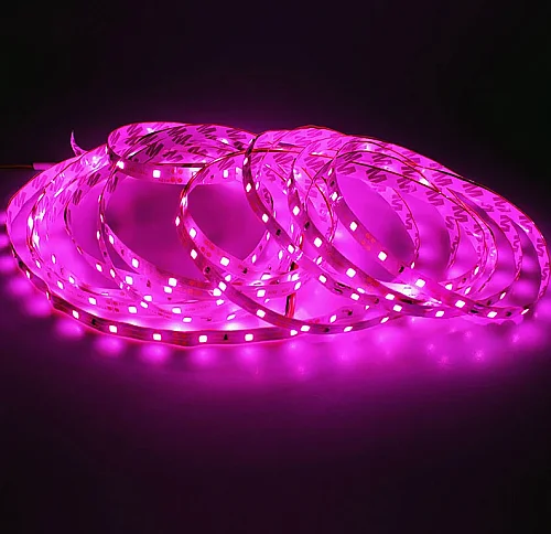 Noas YL40-4008 Pembe Işık 12V 4040 İç Mekan Şerit Led 5 Metre - 1