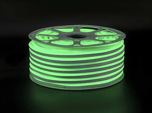 Noas YL42-0005 Yeşil Işık 220V Neon Led IP65 (8x16mm) 50 Metre - 2