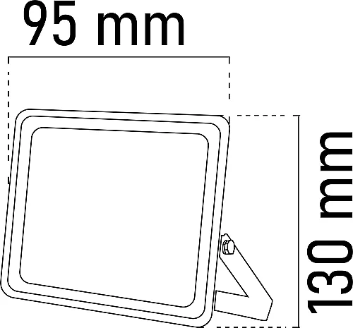 Noas YL70-1031 30W 3200K Gün Işığı Ultra Slim Led Projektör 2400 Lümen IP66 - 2