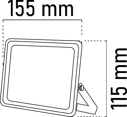 Noas YL70-1055 50W Yeşil Ultra Slim Led Projektör 4000 Lümen IP66 - 2