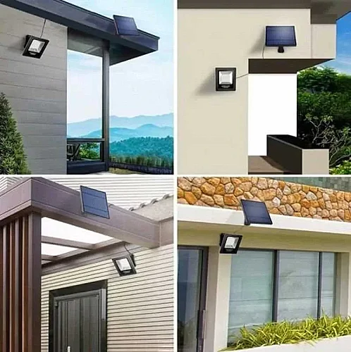 Noas YL71-0301-S 300W 6500K Beyaz Işık Solar Projektör 24000 Lümen IP67 6-8 Saat Çalışma Süresi - 2