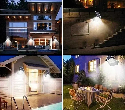 Noas YL71-0301-S 300W 6500K Beyaz Işık Solar Projektör 24000 Lümen IP67 6-8 Saat Çalışma Süresi - 4