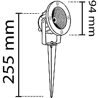 Noas YL74-1002 10W 3200K Gün Işığı Bahçe Armatürü 900 Lümen IP65 - 3