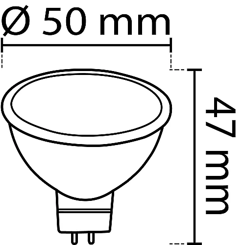 Noas YL91-1672 7W 3200K Gün Işığı İğne Bacak Led Spot Ampul MR16 Duylu 630 Lümen - 2