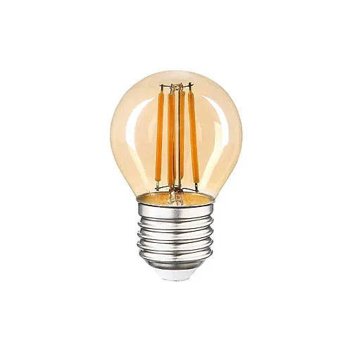 Noas YL92-2010 4W 1800K Amber Renk G45 Rustik Ampul E27 Duylu 200 Lümen - 1