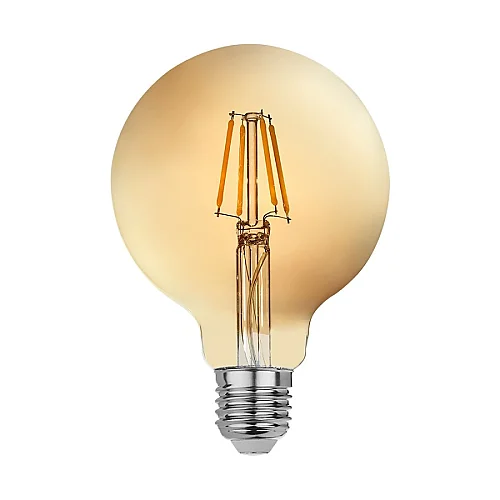 Noas YL92-3020 6W 1800K Amber Renk G95 Rustik Ampul E27 Duylu 500 Lümen - 1