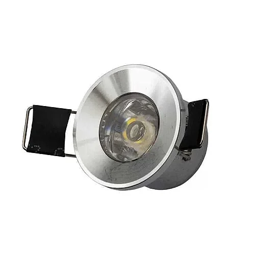 Noas YL94-0151 2W 6500K Beyaz Işık Krom Kasa Yıldız Spot - 1